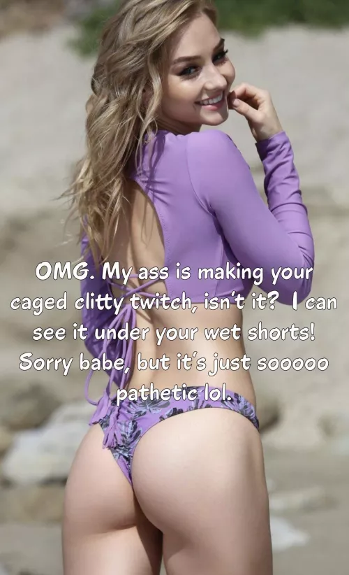 Her cruel comments actually excite you more, don’t they? 