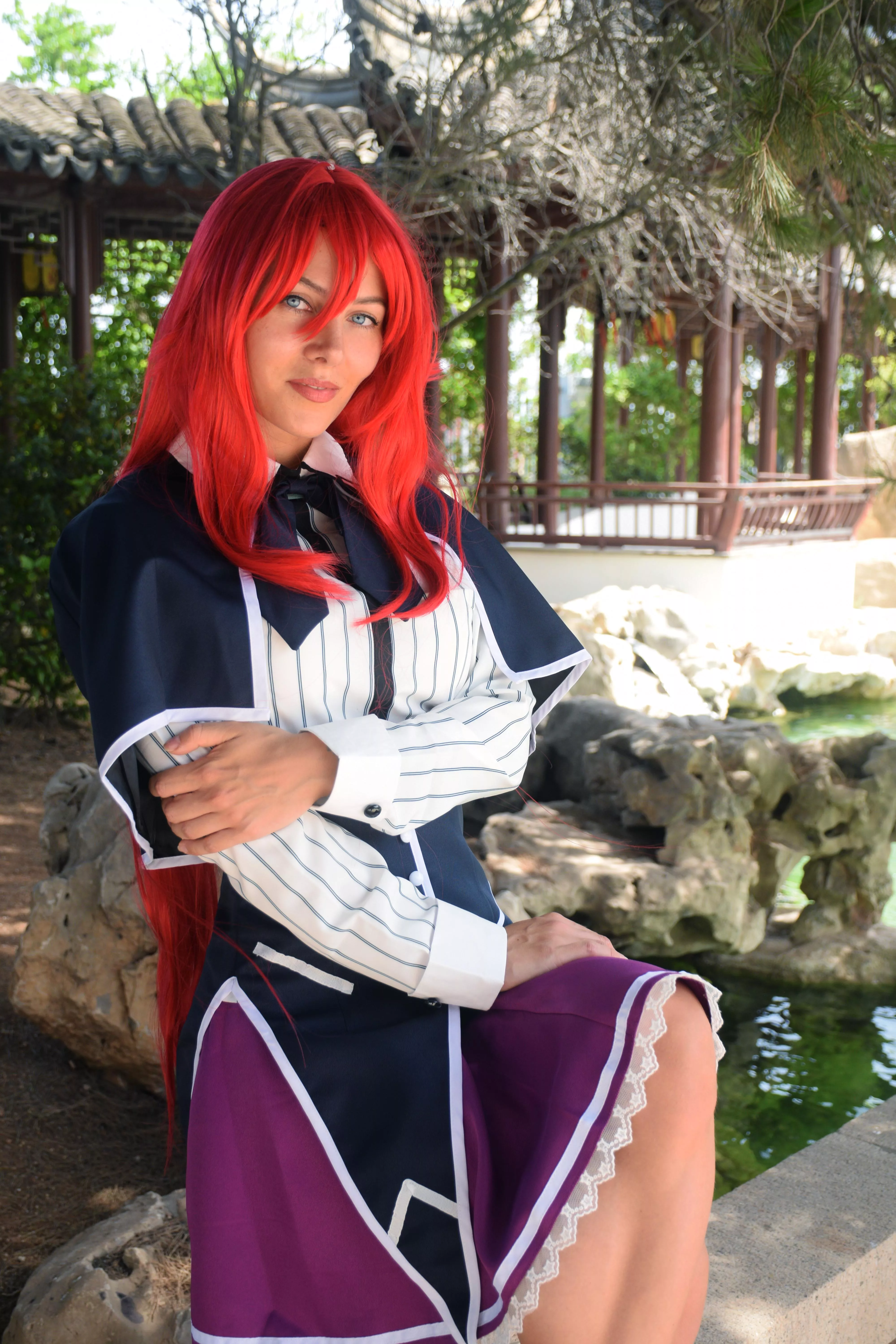 I cosplayed Rias from High School DxD 😌