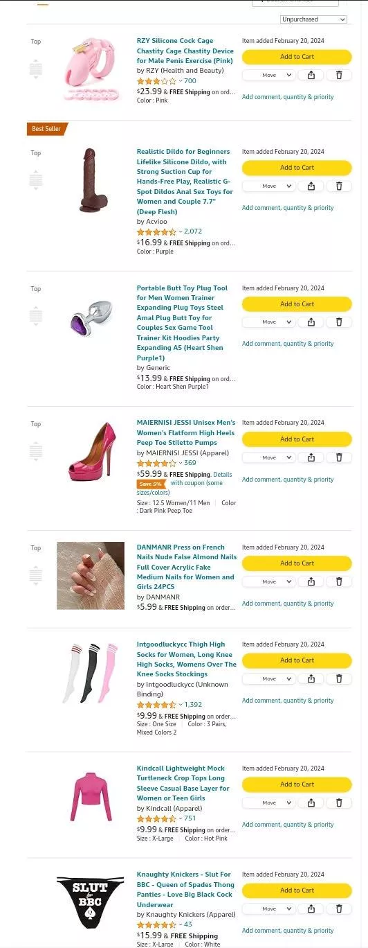 I have an Amazon wishlist 🤪♠️