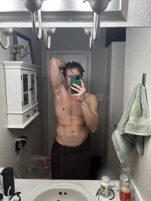 I have another without the towel 😉