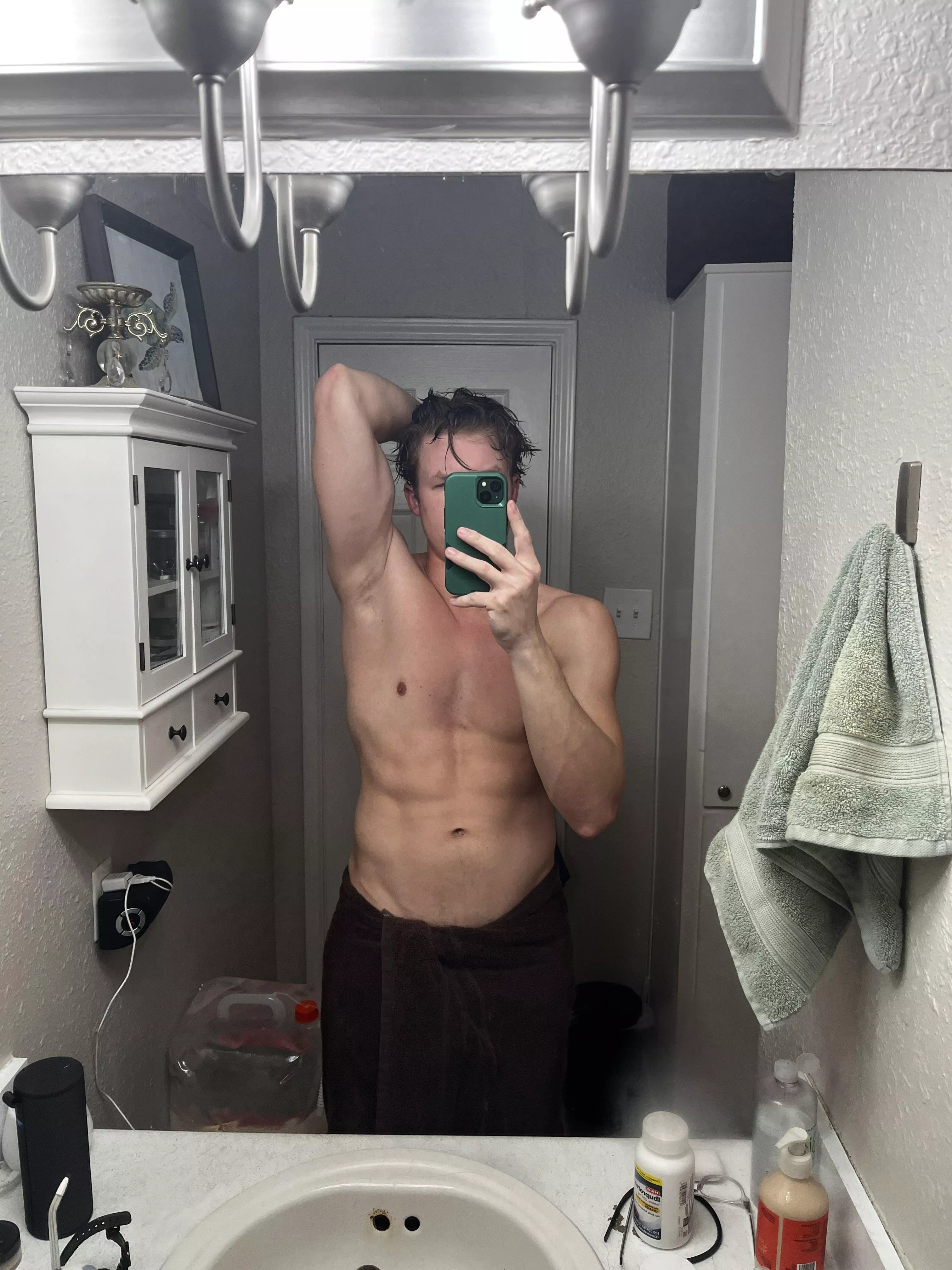 I have another without the towel 😉