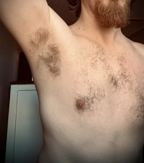 I love the way my pits smell in the morning🥵