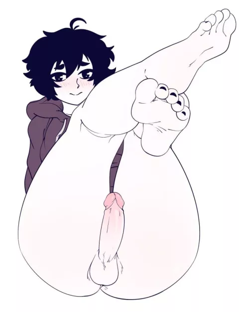  I wonder if there are any femboys with foot fetishes like me~