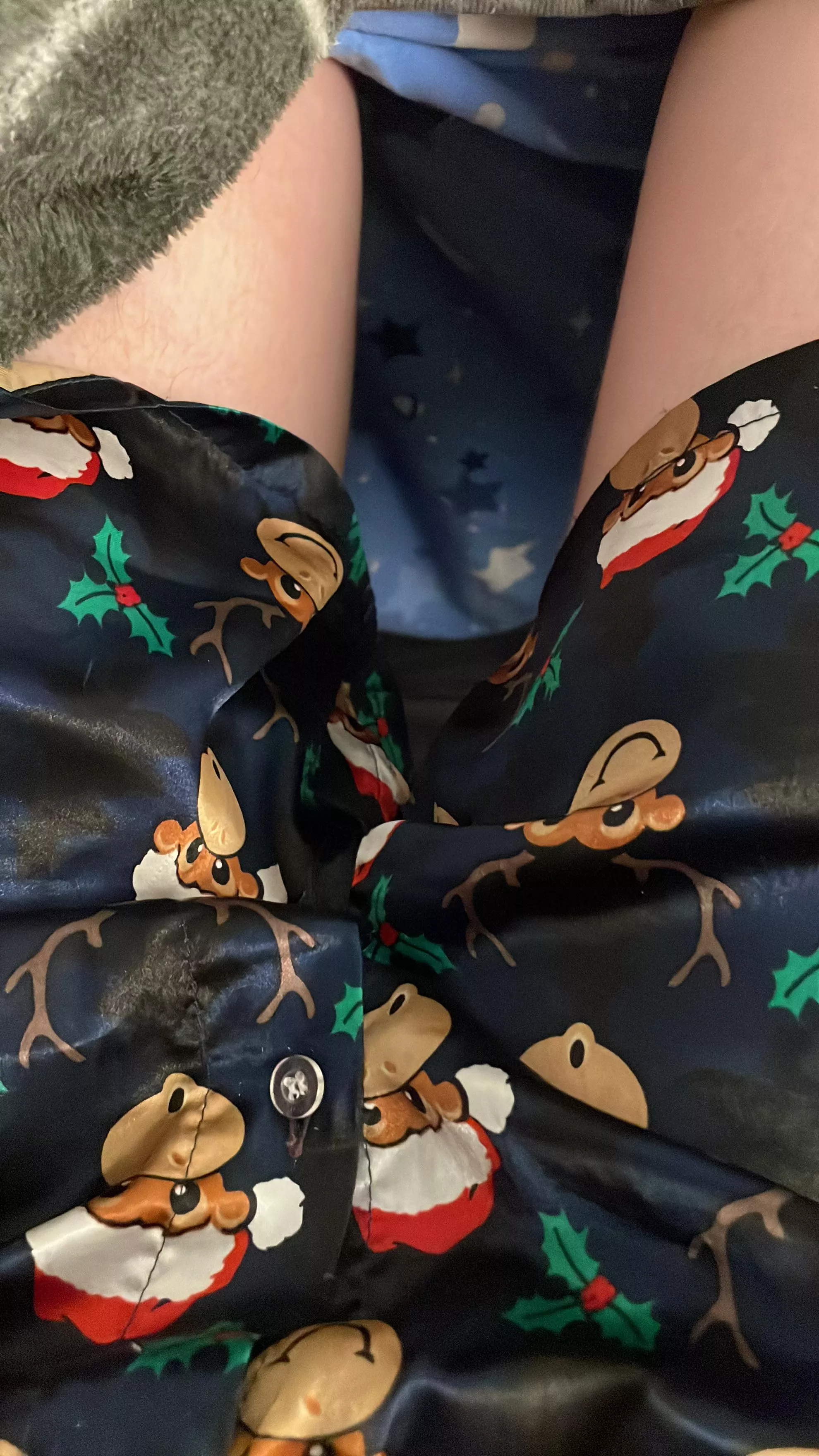 If you also wear silk boxers, dm me