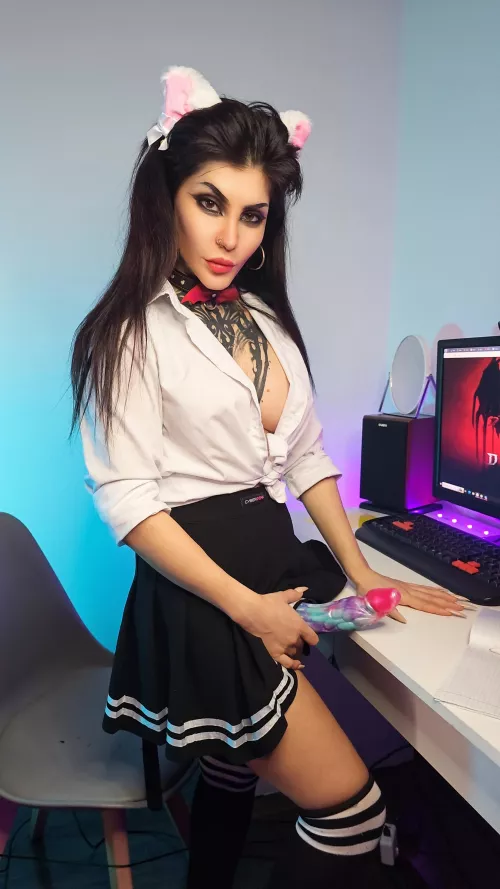 I'll let you copy your homework, but your ass will have to convince me of it first