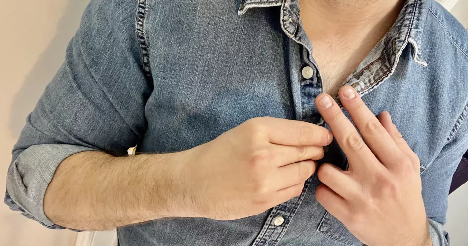 Just a little denim flair