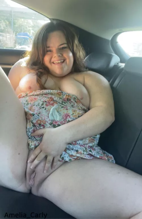 Just flashing in my car 🚗 😜