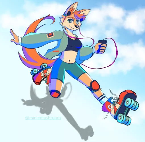 later skater! ;) (art by me)
