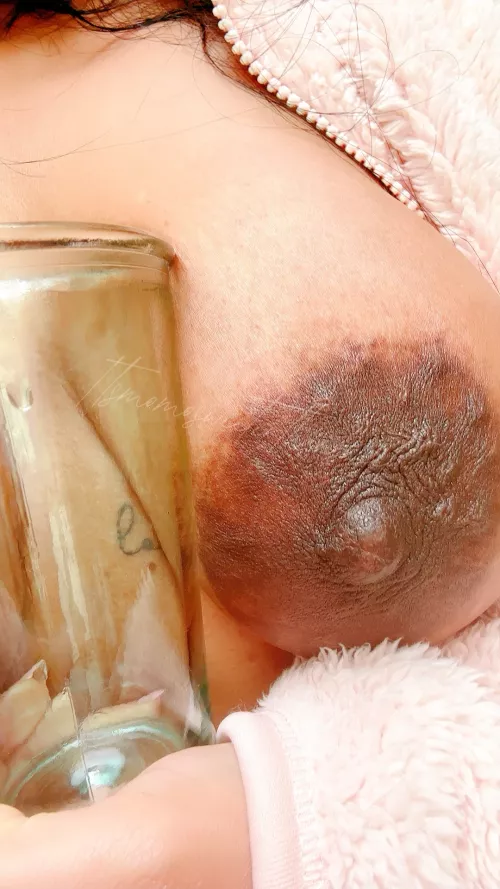 love those swirls on my dark areolas