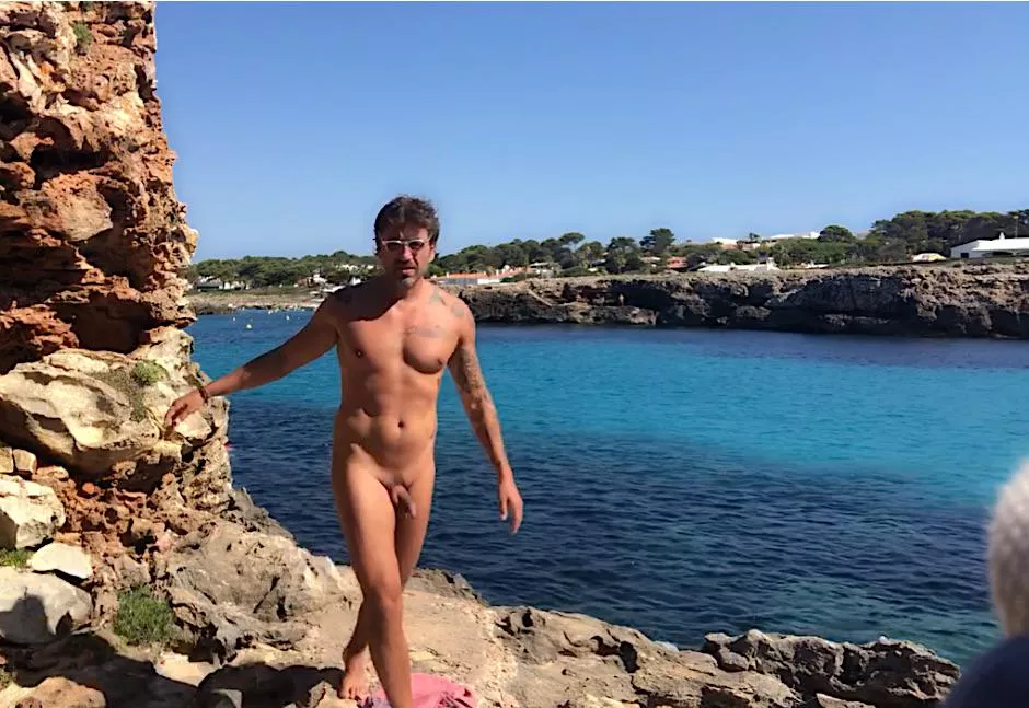 Lovely Cove in Menorca Frequented by Nudists 