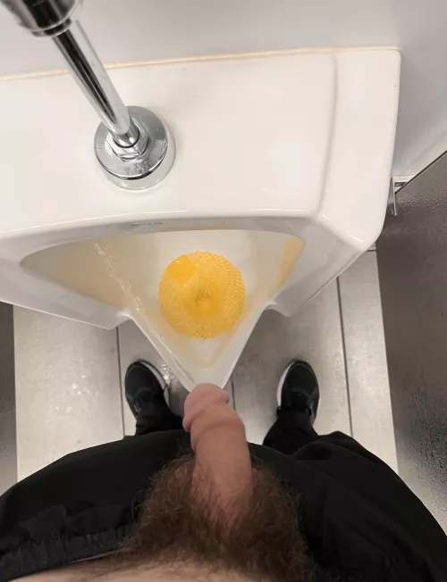 Mall Urinal Piss