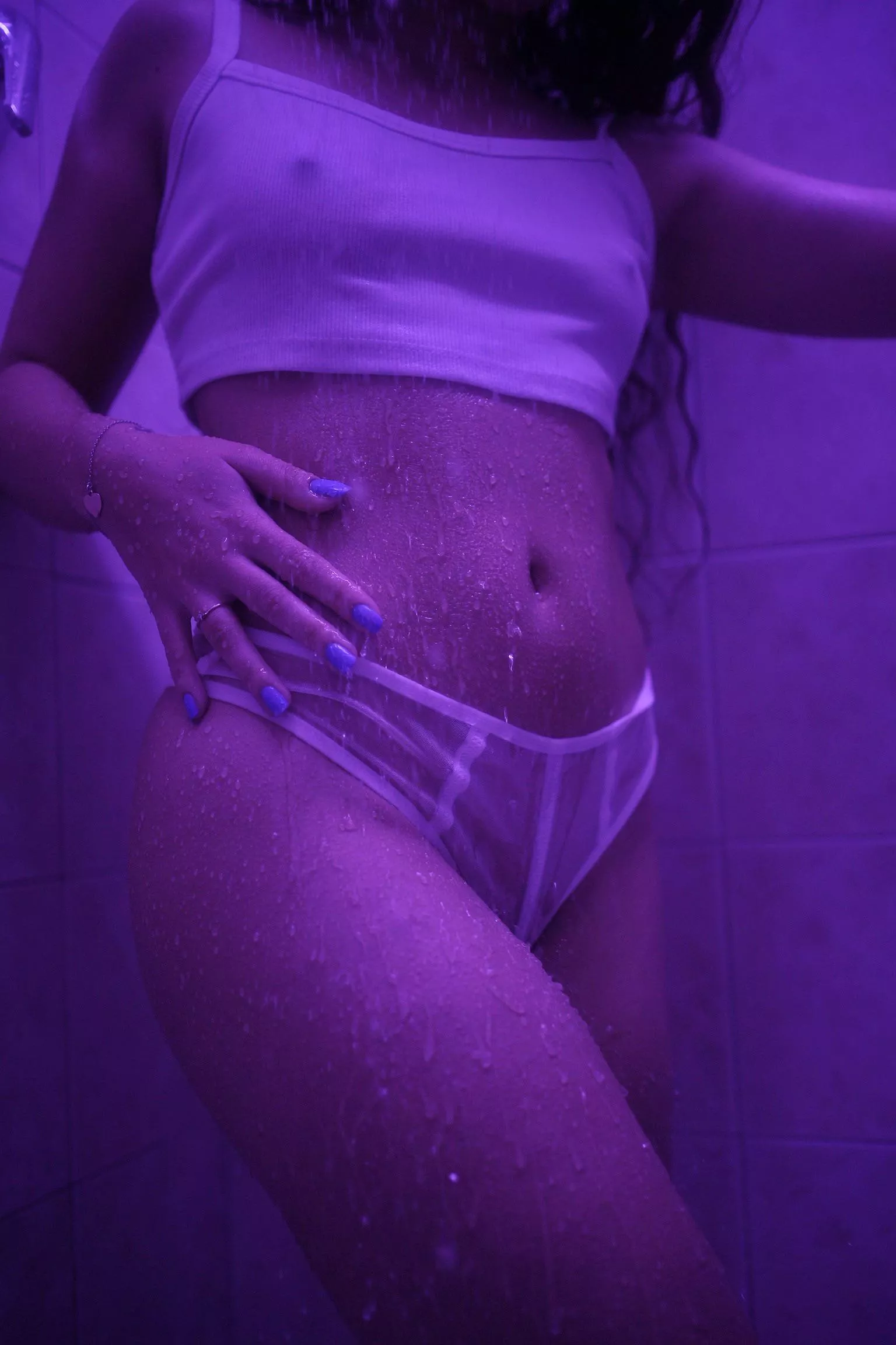 Me in the shower from a professional shooting 