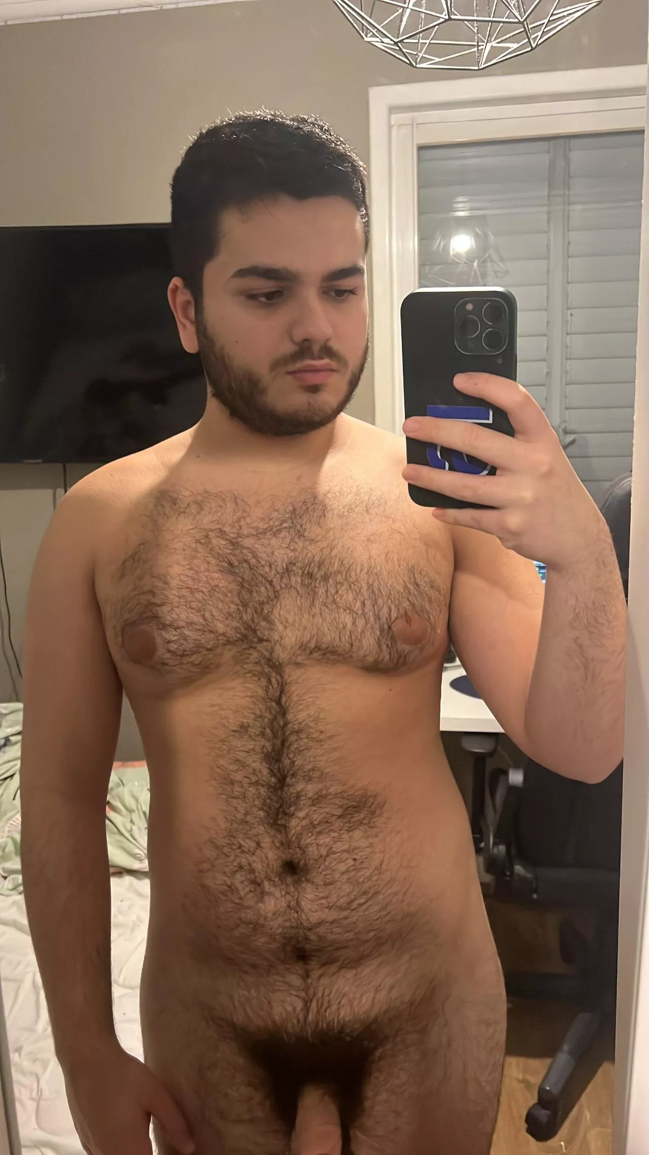 My hairy arab chest