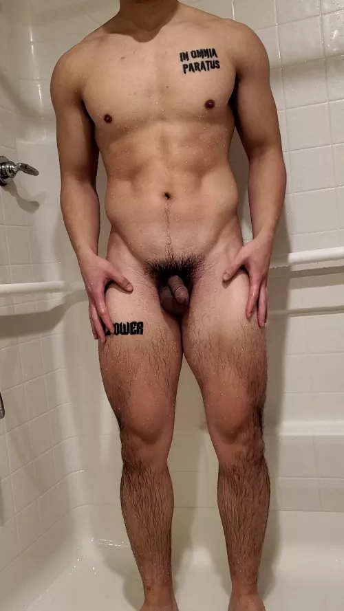 My soft cock is nice and clean. Now you can get it's full flavor 
