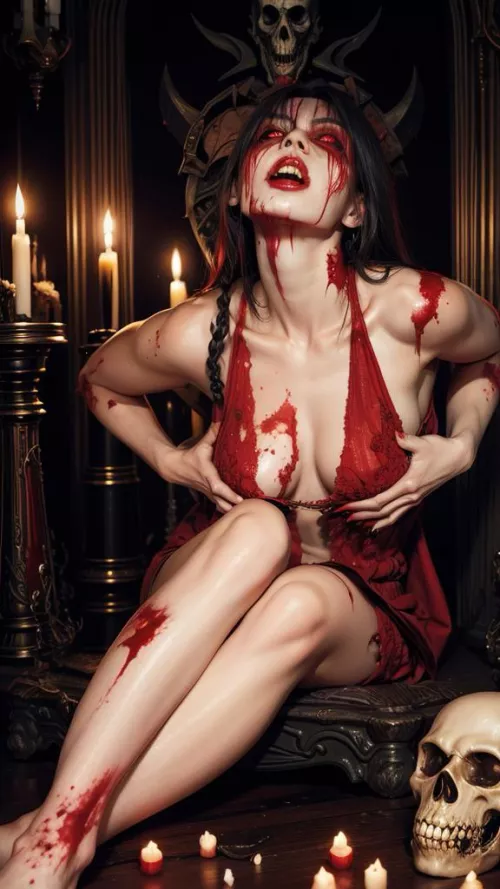 Offerings in Blood - Priestess of Myrkul