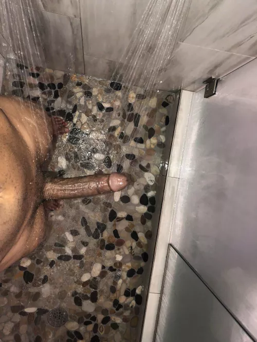 Open the shower door and see this, what next? 