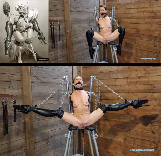 Reality imitates INCREDIBLE artwork...