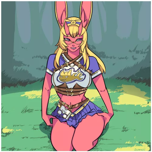 Rei's thighs are very soft (MaeveBestGirl, Summer)