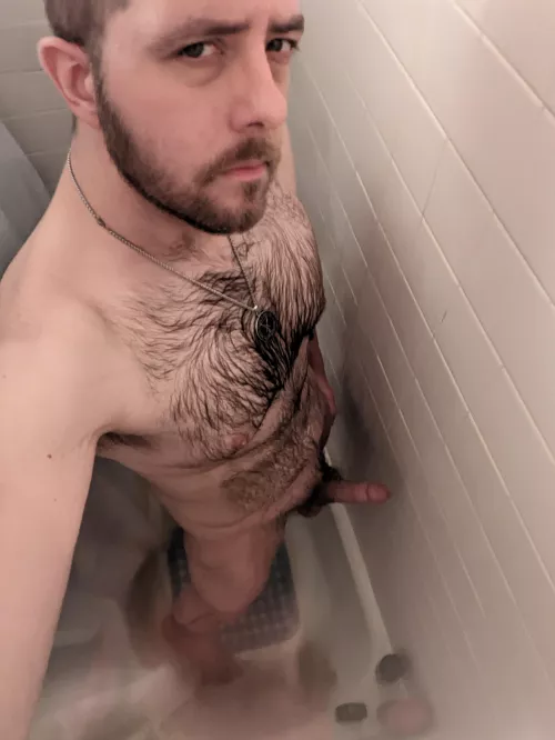 Shower time.