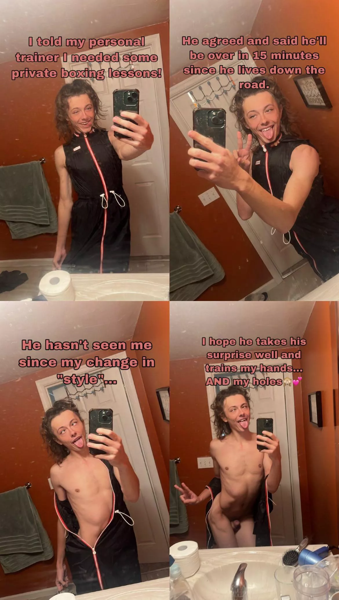 Sissy boxer 🥊💕