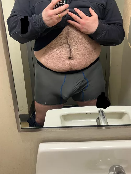 Snuck off at the firehouse to show off my softie 😉