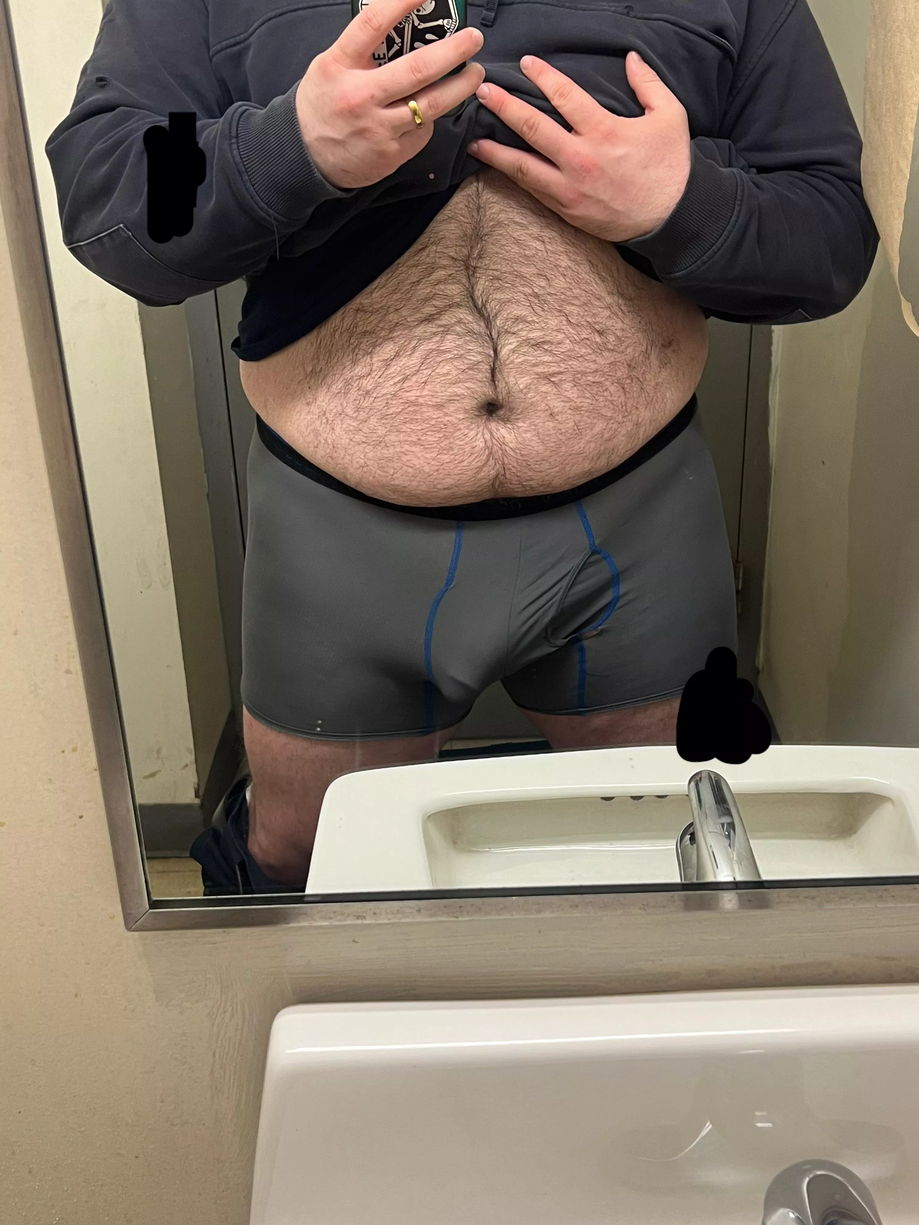 Snuck off at the firehouse to show off my softie 😉