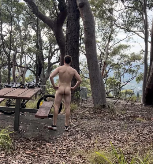 Stopping for a break on a ride