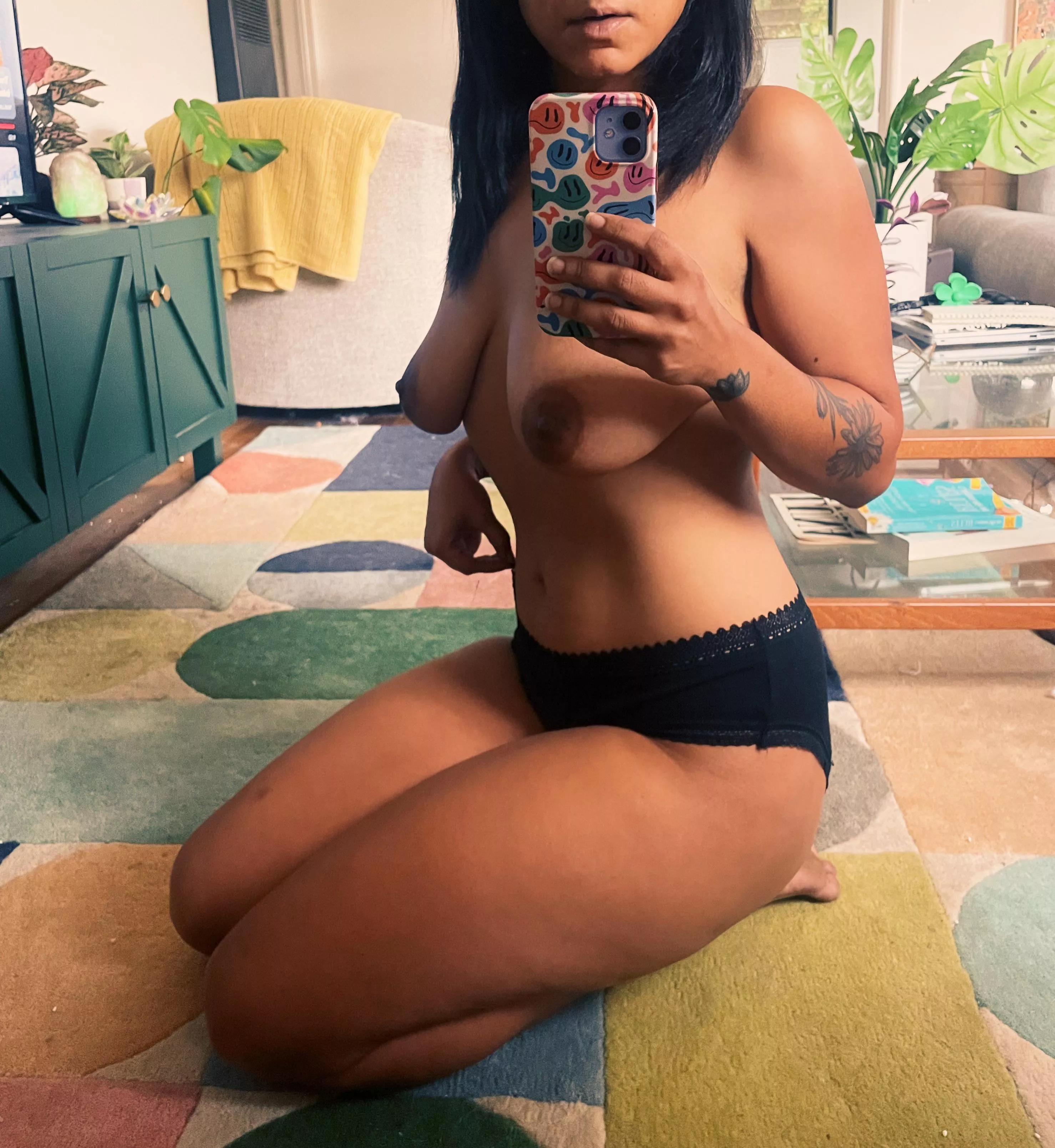 there’s nothing like a simple pair of black panties