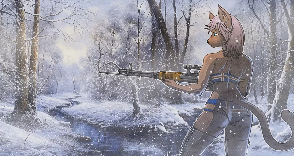 They don't get cold so (Ashpond OC)