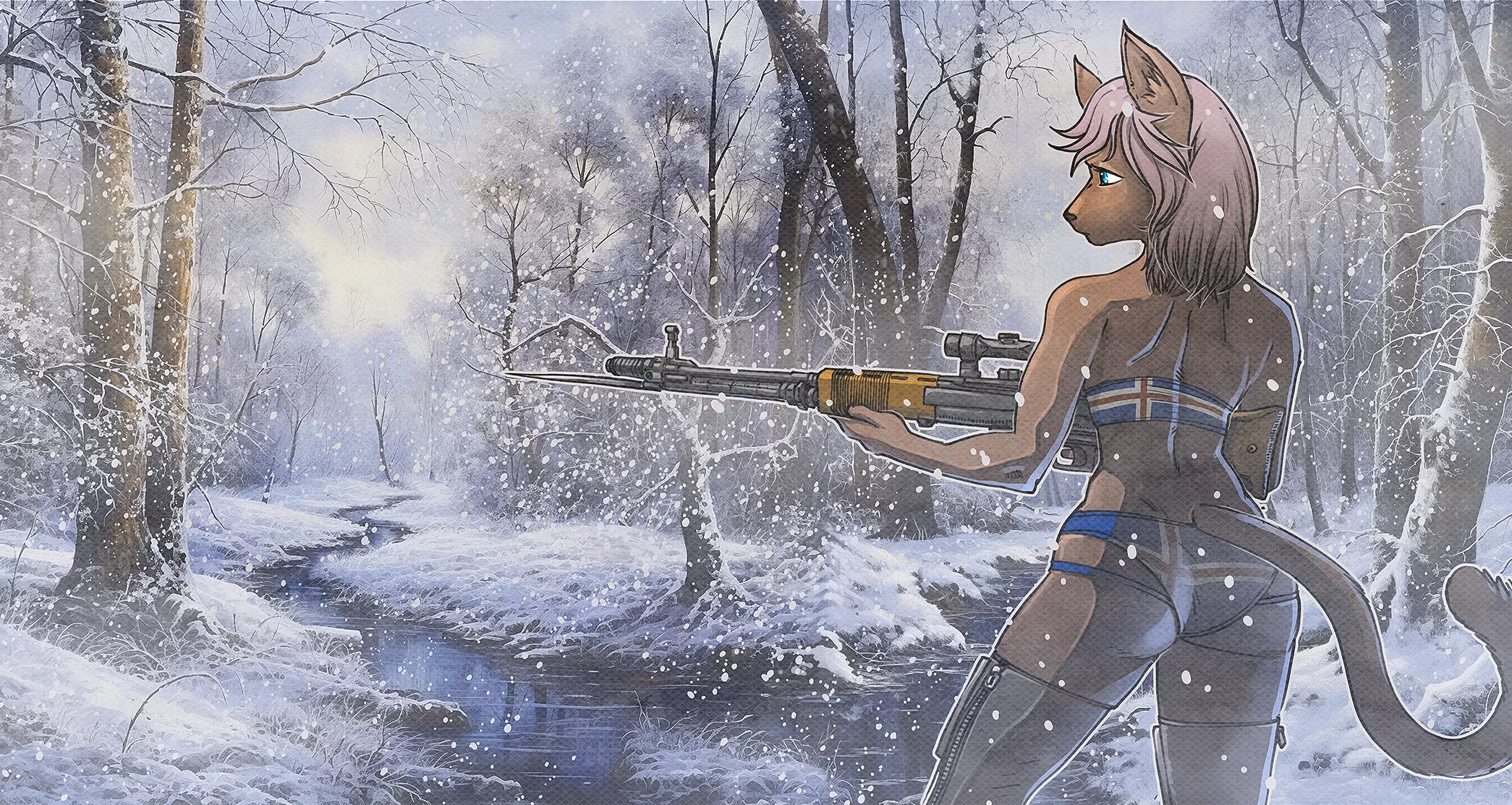 They don't get cold so (Ashpond OC)