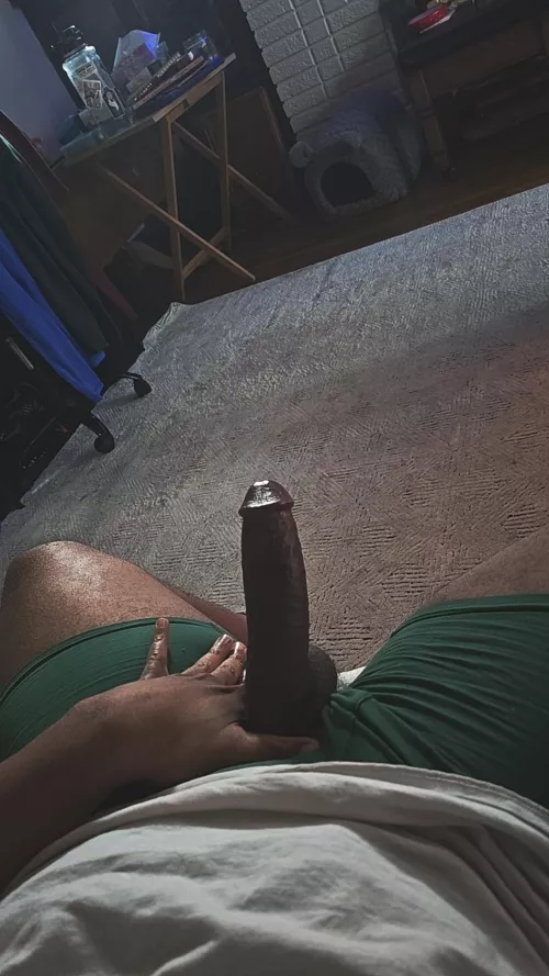 Thinking about someone's pretty holes to use