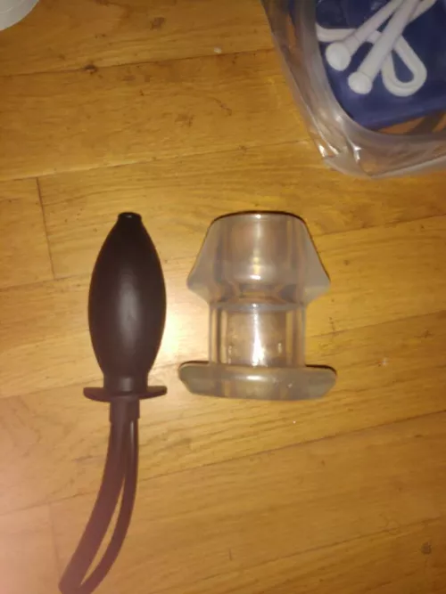 Tunnel Plug + Enema Plug make an interesting combo