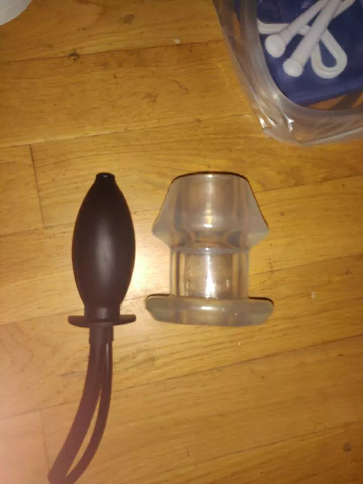 Tunnel Plug + Enema Plug make an interesting combo