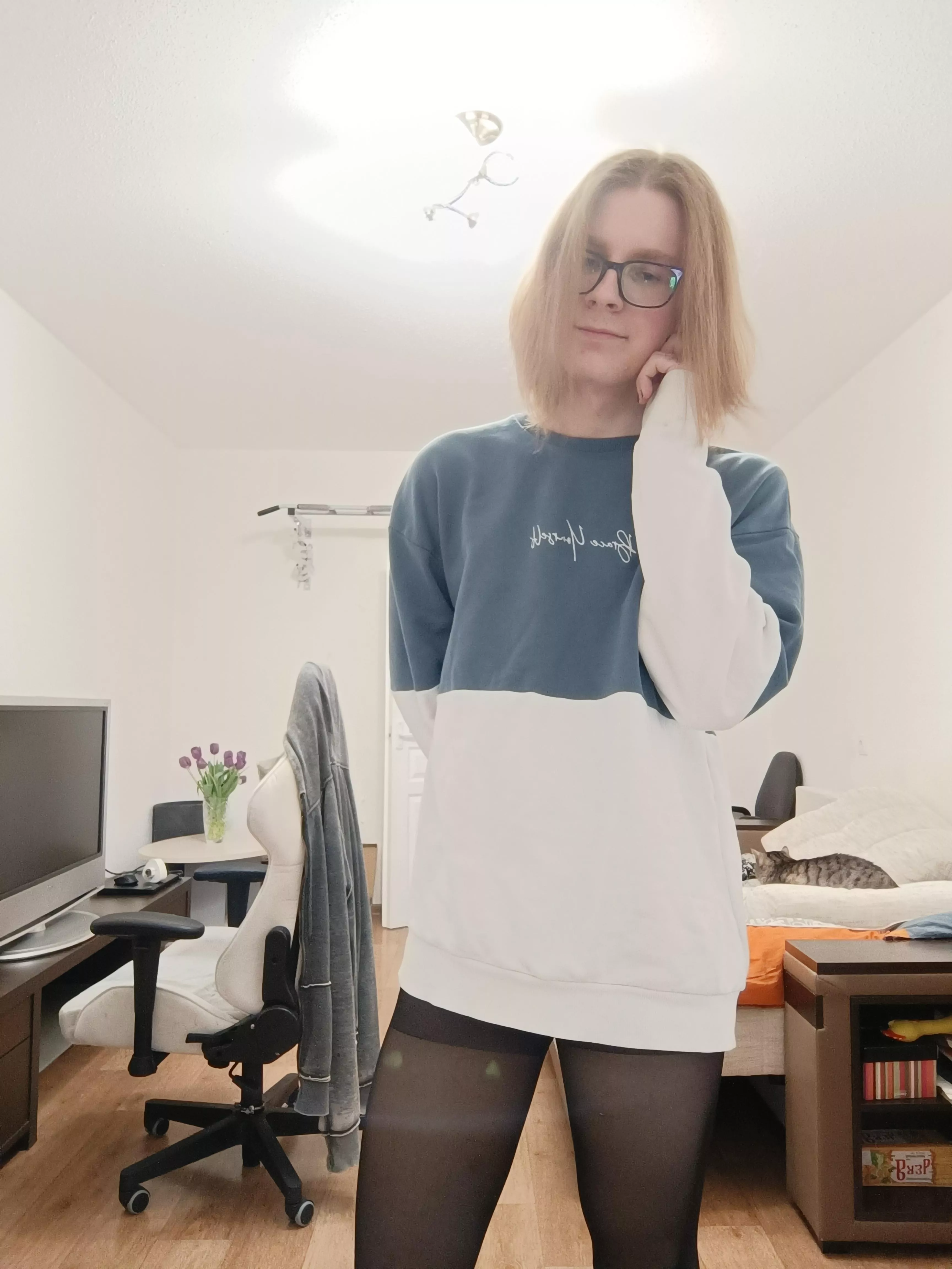 Why my face isn't trying to help me look cute