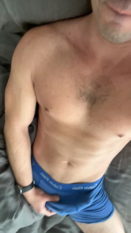 Woke up like this, help me out with my morning wood?