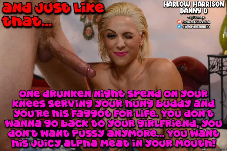 You're his for life now.