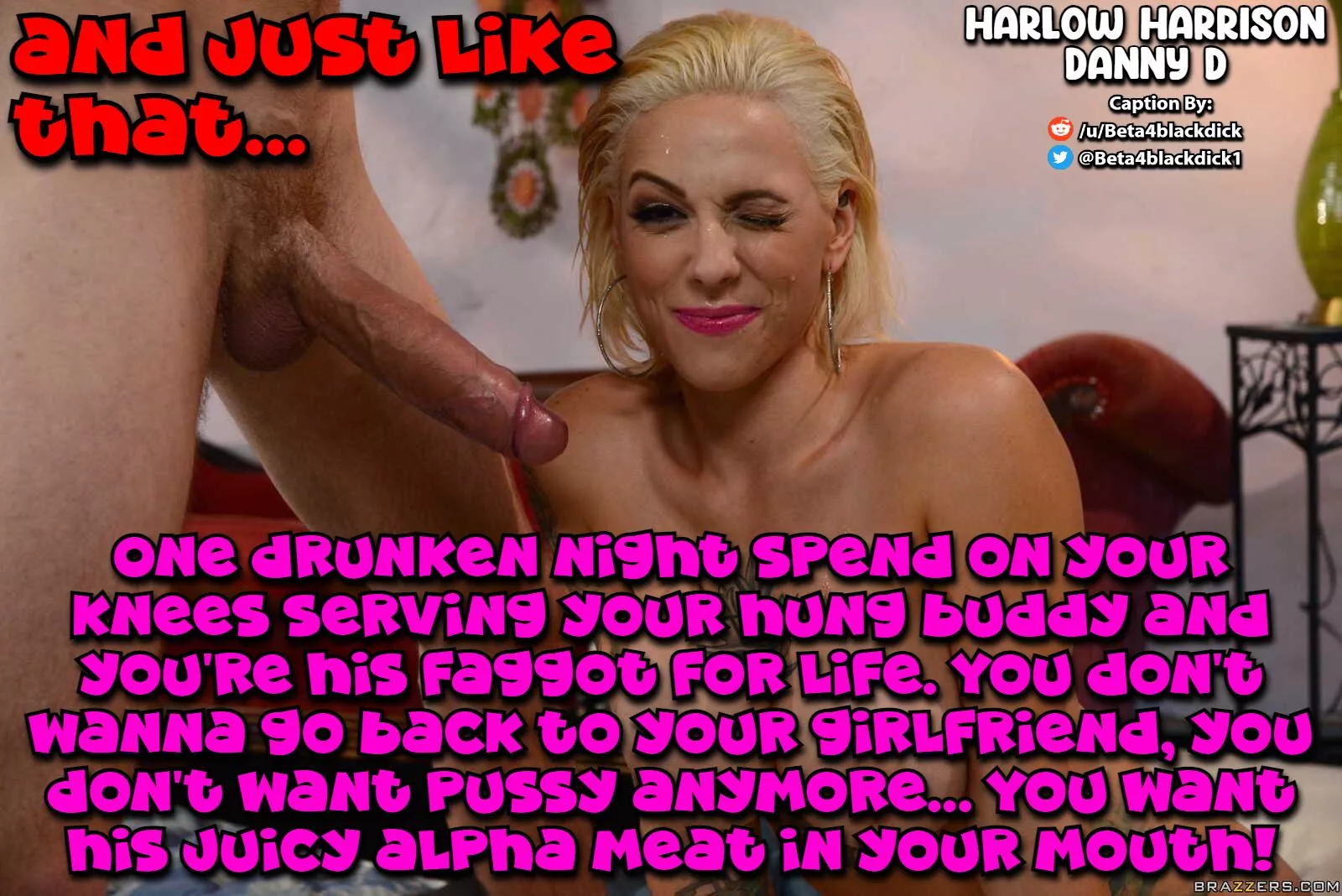 You're his for life now.