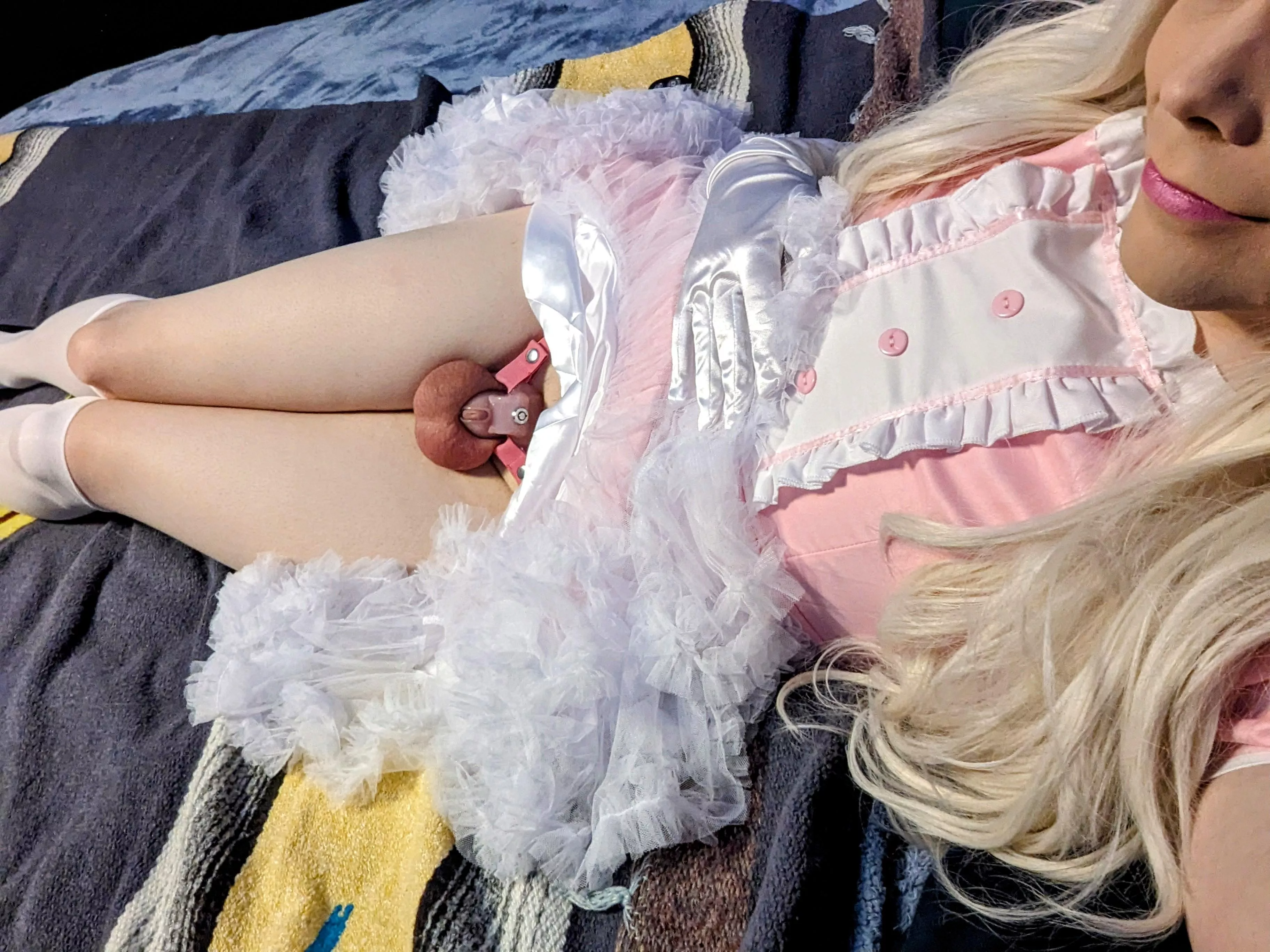 A good sissy maid should be locked up 💕🔐