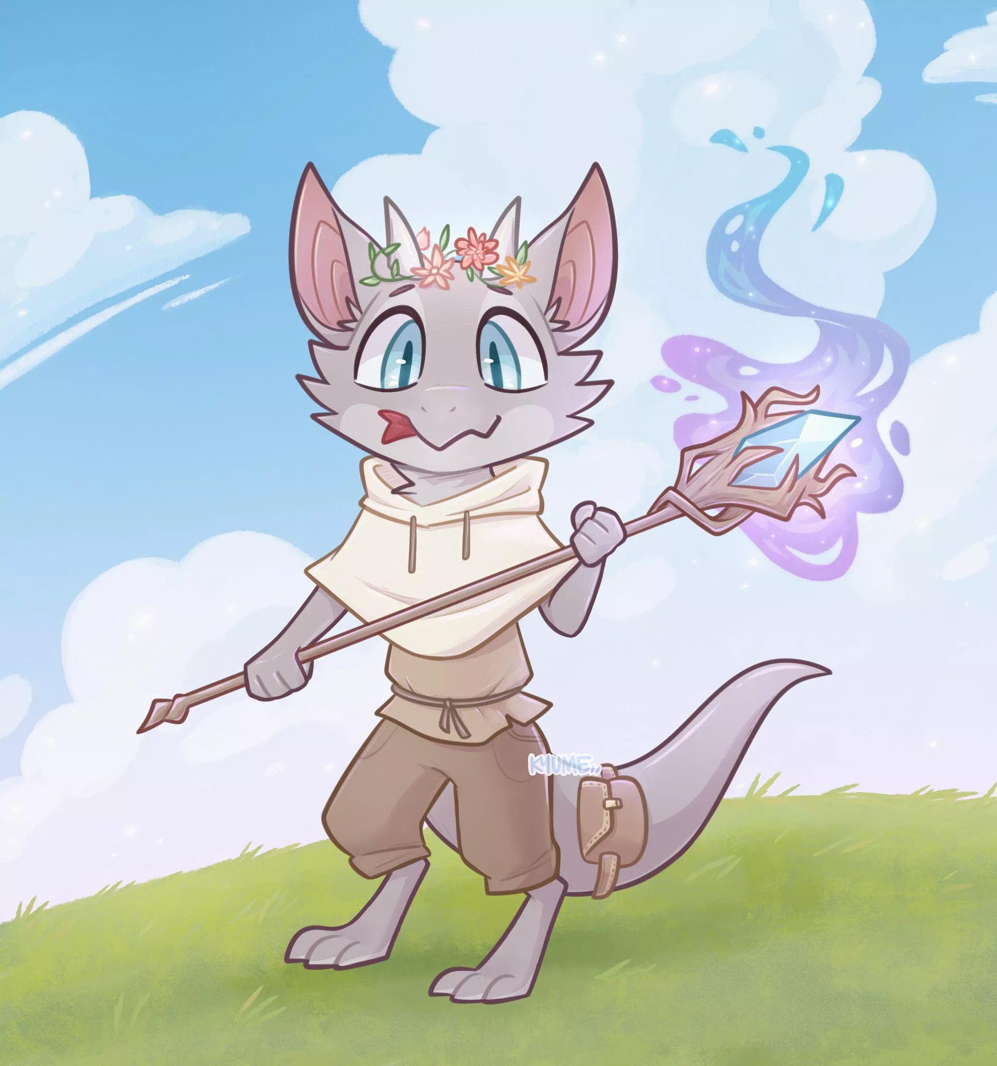 A kobold on an adventure!✨ [commission]