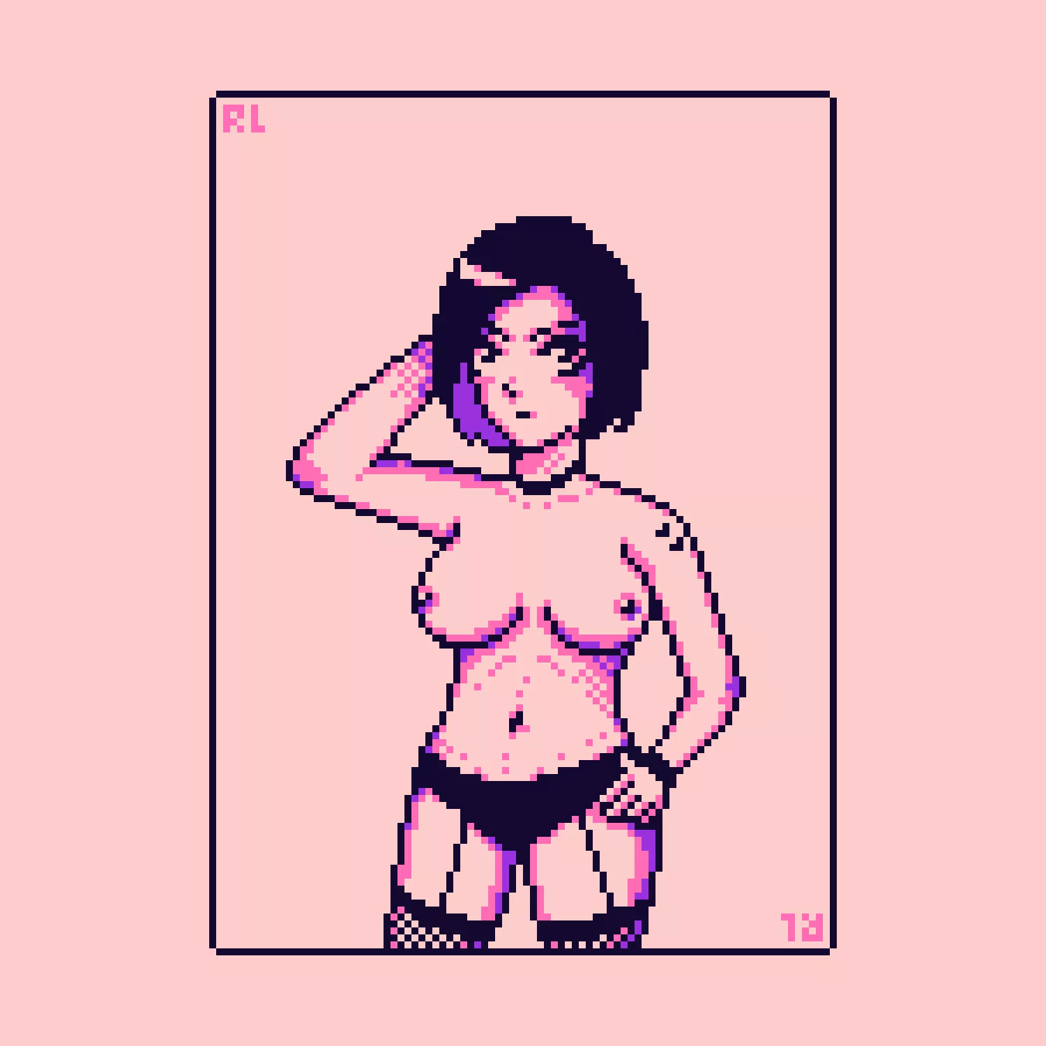 A pixelgirl called Saira