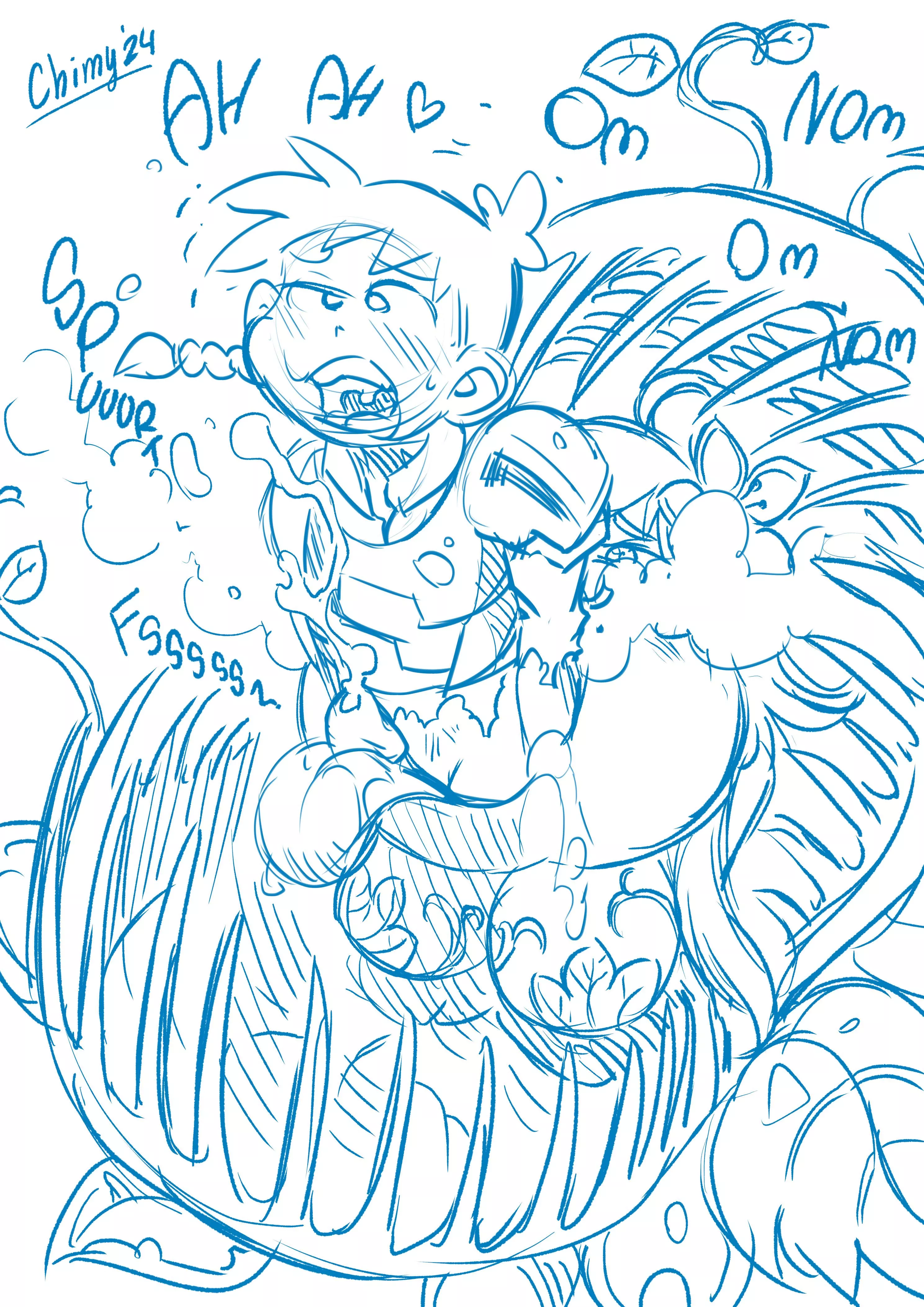 Alraune trap for new adventurers ;) - Chimyart