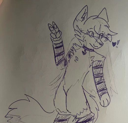 💜! - art by me