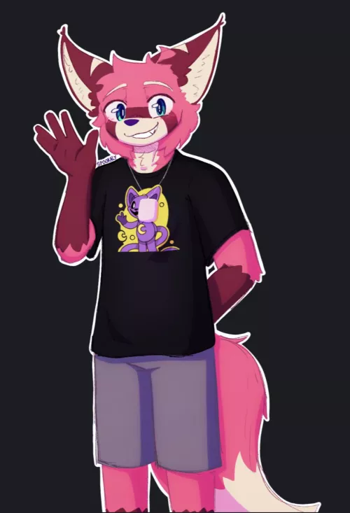 Art of my fursona! 