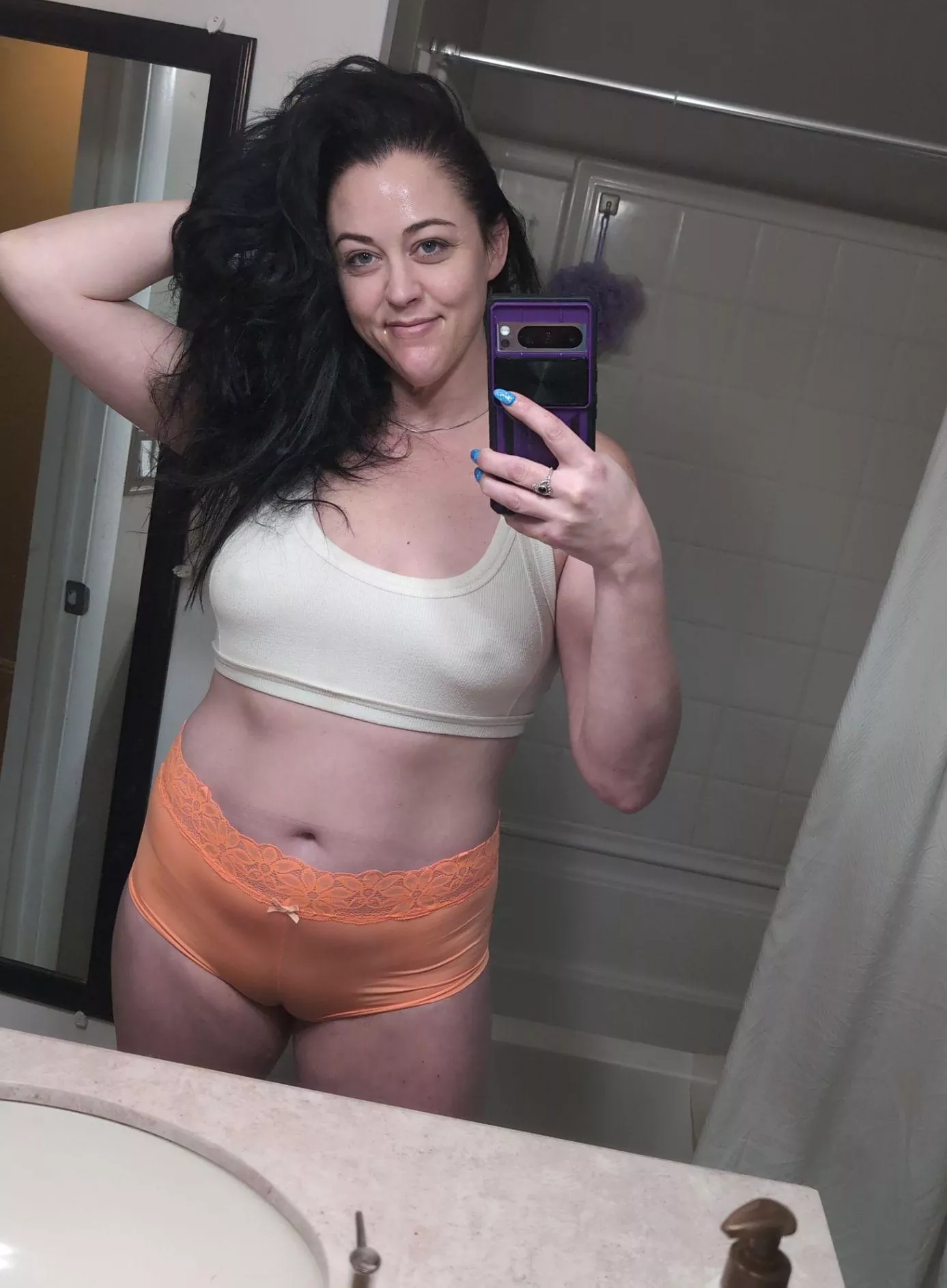 Awake and ready to take on the day.