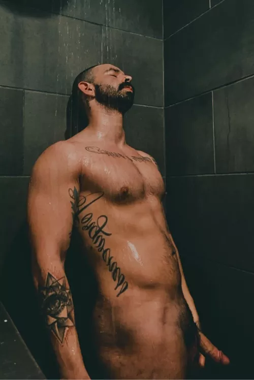 Back in my favorite gym showers