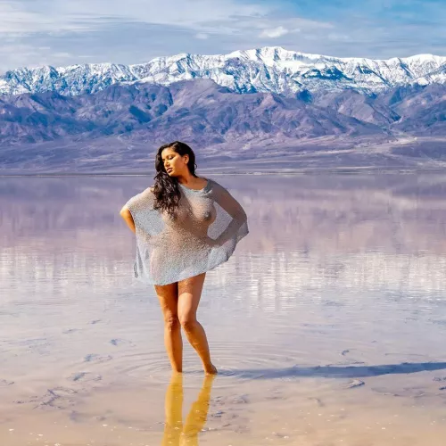 Beautiful Devi increasing the beauty of nature