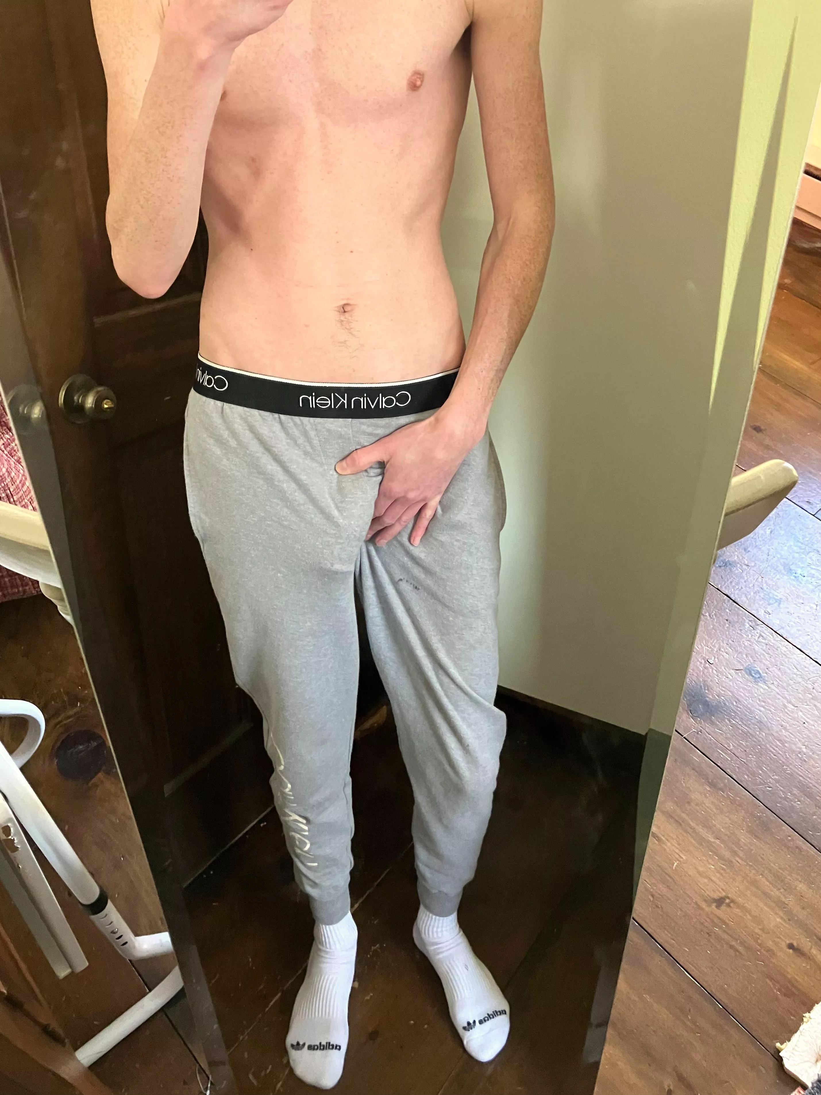 Bored, walking around