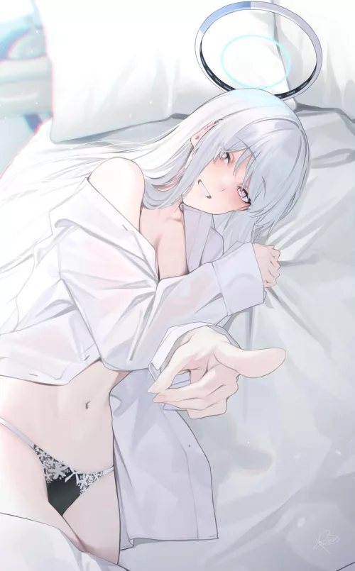 Cute and sexy angel waifu