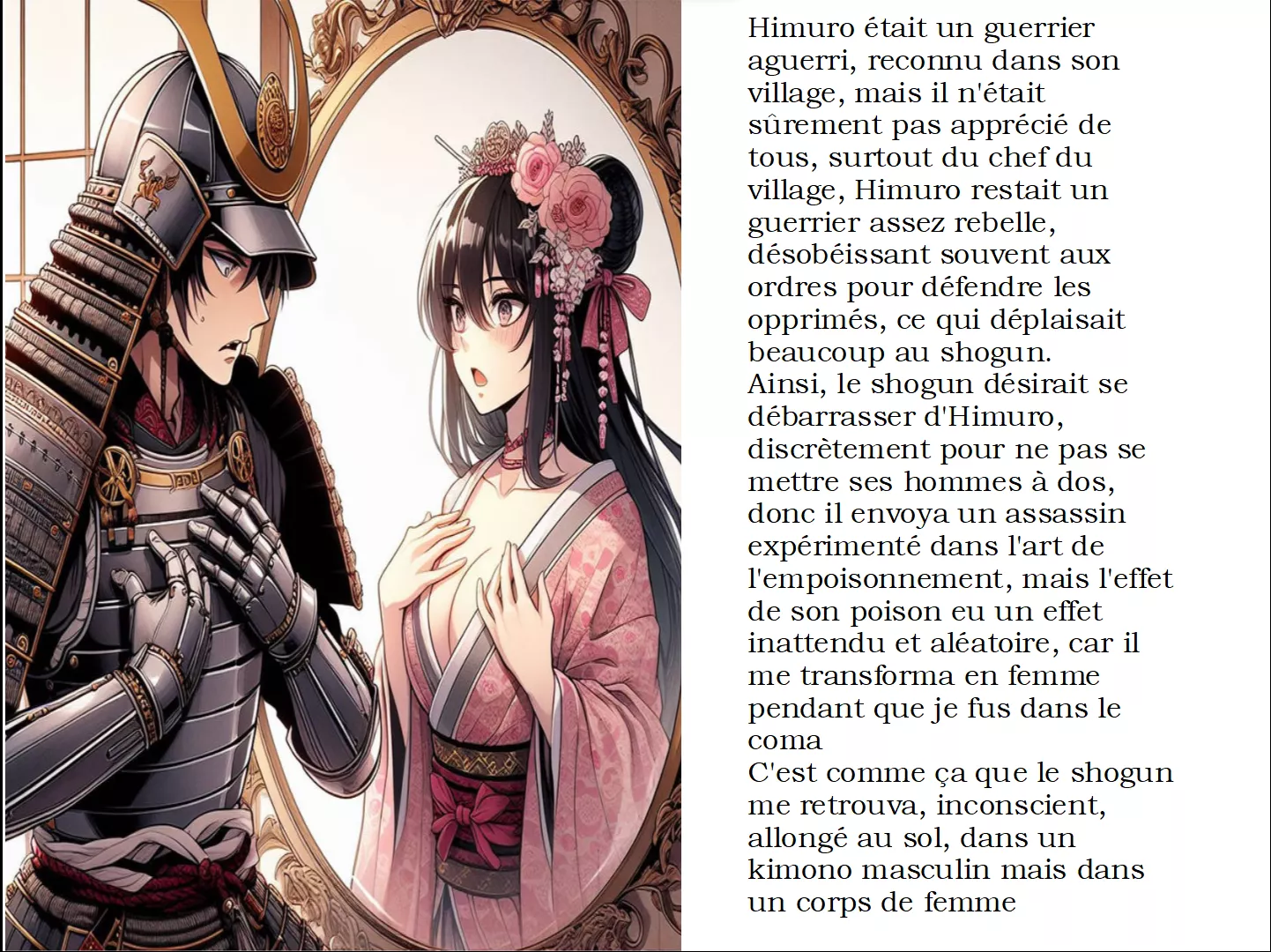 French Caption (art by TheMirrorsOtherSide, story made by myself)