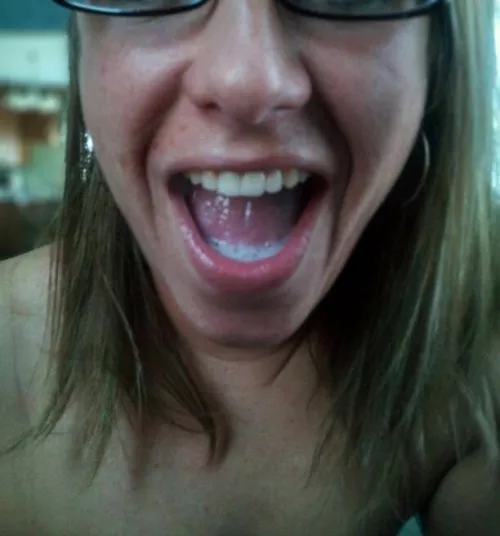 Fwb while hubs was at work. Oh and I swallowed it all.